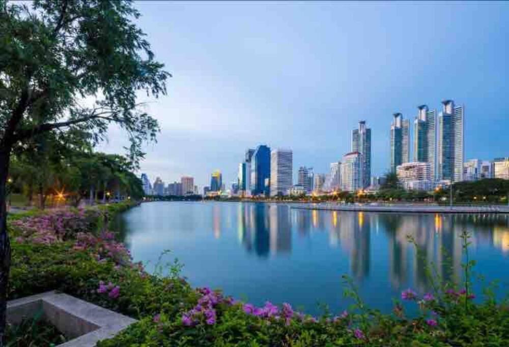 Stylish 1 Bedroom, Nice Pool,Bts Asok, Sukhumvit Bangkok Eksteriør bilde