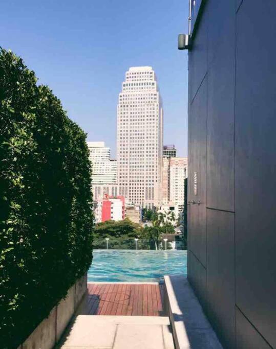 Stylish 1 Bedroom, Nice Pool,Bts Asok, Sukhumvit Bangkok Eksteriør bilde