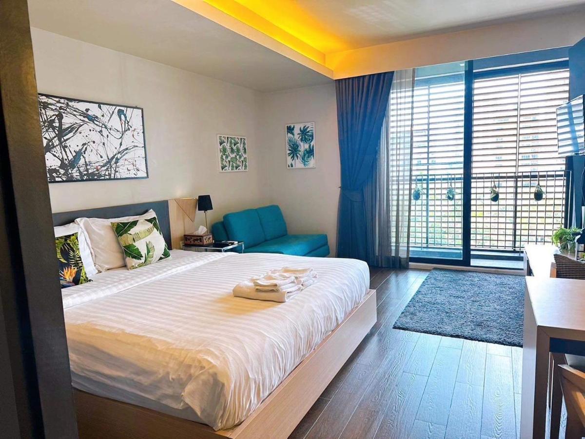 Stylish 1 Bedroom, Nice Pool,Bts Asok, Sukhumvit Bangkok Eksteriør bilde